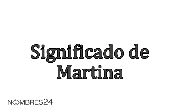 significado de Martina